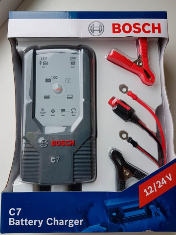 Зарядное Устройство для Авто Аккумулятора 12/24 В BOSCH — Купить ...