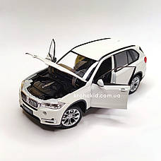 Металева машина BMW X5 "Welly" масштаб 1:24, розмір 19 см, фото 5