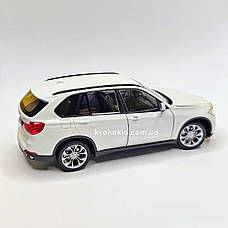 Металева машина BMW X5 "Welly" масштаб 1:24, розмір 19 см, фото 6