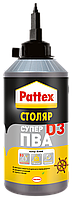 Клей для дерева Pattex столяр Супер (момент) ПВА Д3 750г