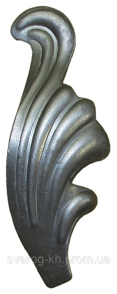 Кований лист 110х40х1,2