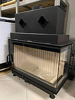 Повітряна камінна топка Gavryliv&Sons 86x40x52 права (ребристий шамот)