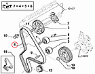 Ремінь ГРМ на Fiat Ducato 244, Peugeot Boxer, Citroen Jumper (2002-2006) 2.0JTD/HDi, 9463380680, 0816A9, фото 5