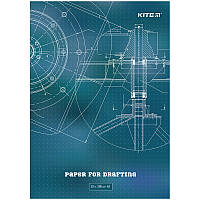 Бумага для черчения А3, 10 листов, 200г/м2, Kite K23-270