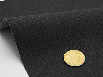 Шкірзамінник матовий Espresso E-9085 (колір чорний), ширина 145см, Польща