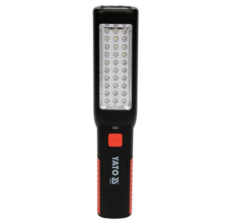 Світильник переносний світлодіодний YATO 30/7 LED акумулят. 3,7 V із зарядкою від 220/12 V YT-085051