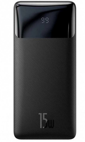 Зовнішній акумулятор Philips Power Bank 20000 mAh PD Black (DLP1720CB), фото 2