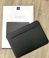 Чехол-папка WIWU Skin Pro II PU Leather Sleeve для MacBook Air 13.6 M2 (2022) Черный