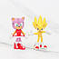Набір іграшки фігурки Сонік Їжачок Super Sonic і його друзі, 12 шт., фото 8
