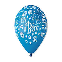 Воздушный шар Gemar 12" (30 см) пастель It`s a Boy. От 1 шт