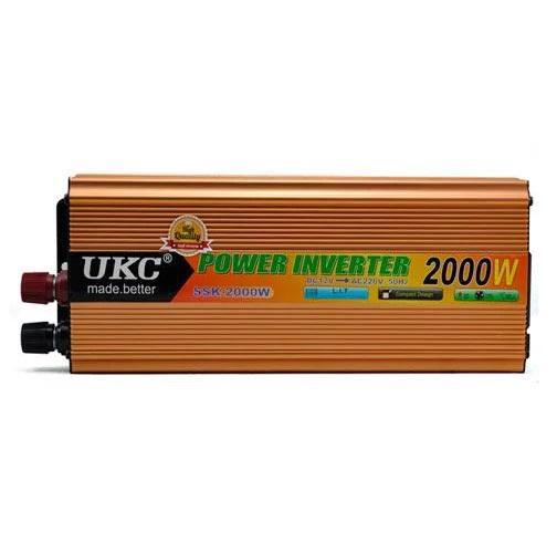 Перетворювач напруги, автомобільний інвертор UKC 12V-220V 2000W