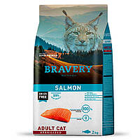Сухий корм для стерилізованих кішок із лососем Bravery Salmon Sterilised, 7 кг