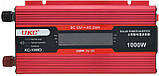 Інвертор перетворювач UKC KC-1000D 12v-220v 1000W з LCD дисплеєм, фото 5