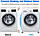 Антивібраційні підставки для пральної машини "Shock pad" 4шт. Сірі, антивібраційні ніжки під стіральну машину, фото 4