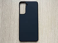 Чехол (бампер, накладка) для Samsung Galaxy S21 противоударный, черный, матовый пластик