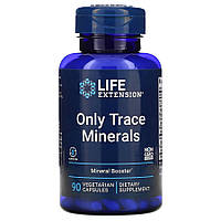 Витамины и минералы Life Extension Only Trace Minerals, 90 вегакапсул