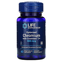 Витамины и минералы Life Extension Optimized Chromium with Crominex 3+, 60 вегакапсул