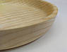 Тарілка дерев’яна для подачі страв | кругла форма | ясен натуральний | діаметр 18 см | висота 3.8 см, фото 5