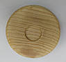 Дерев’яна тарілка для подачі страв | кругла | ясен | діаметр 30 см | висота 3.8 см, фото 6