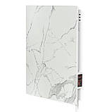 Керамічний обігрівач Flyme 450 PW з програматором, білий камінь, фото 2