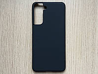 Чехол (бампер, накладка) для Samsung Galaxy S21 FE противоударный, черный, матовый пластик