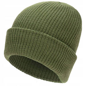 Шапка зимова утеплена Mil-Tec Thinsulate Polar 3M Watch Cap Olive 12131001