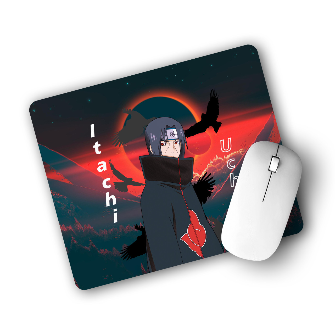 Килимок для мишки Ітачі Учіха (Itachi Uchiha), коврик комп'ютерний, фото 1