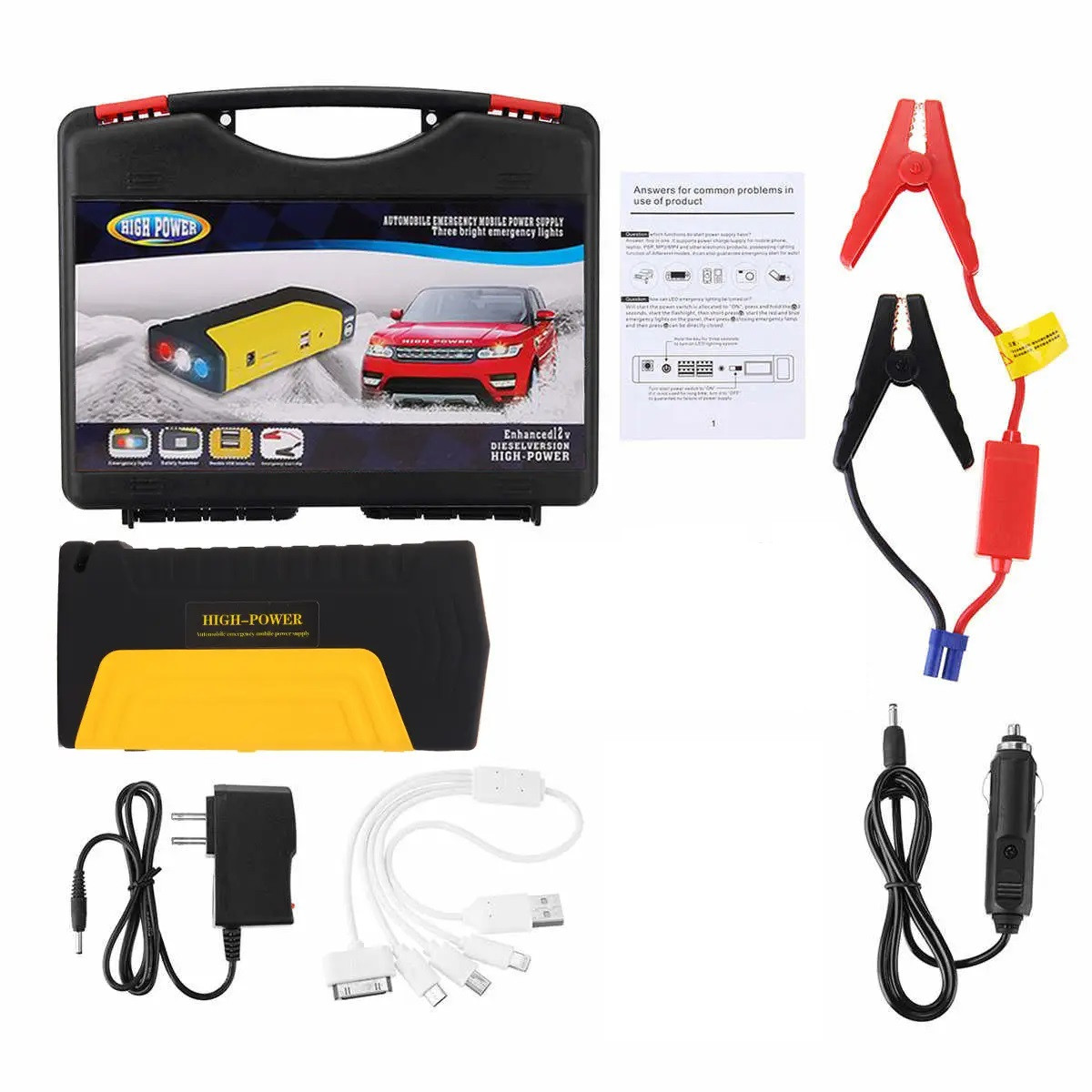 Пускозарядний пристрій JUMPSTARTER TM15 (50800 МА·год)