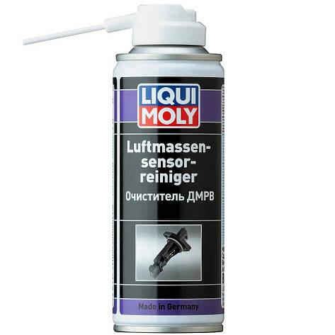 Очисник ДМВП датчику миттєвої витрати повітря у спреї Liqui Moly Luftmassensensor Reiniger 200мл, фото 2