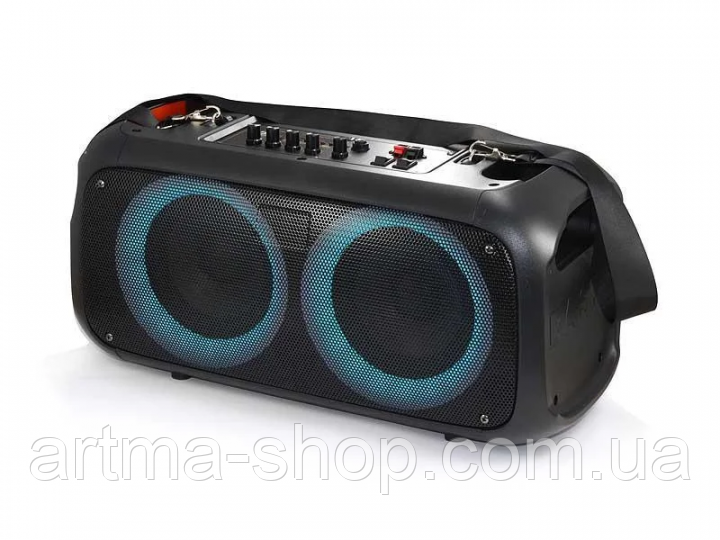 Автономна акустична система ZXX-7979 (2MIC+MP3+USB+BT) 30 Вт 6,5"