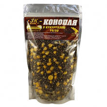 Прикорм 3KBaits Конопля з кукурудзяною (70/30), 400 г