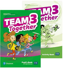 Комплект Team Together 3 Pupil's Book + Activity Book (Підручник + тетрадь) Pearson