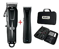 Набор машинок в кейсе Wahl Cordless Combo: Super Taper Cordless Black + Beret Stealth (08592-017)