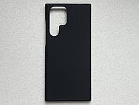 Samsung Galaxy S22 Ultra чохол (бампер, накладка) чорний, матовий, пластиковий