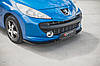Сплітер Peugeot 207 Sport (06-09) тюнінг обвіс губа спідниця елерон, фото 4
