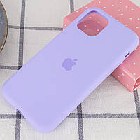 Чохол накладка бампер для Apple iPhone 13 Айфон (6.1 дюймов) Silicone Case Колір Бузковий (Lilac) Full