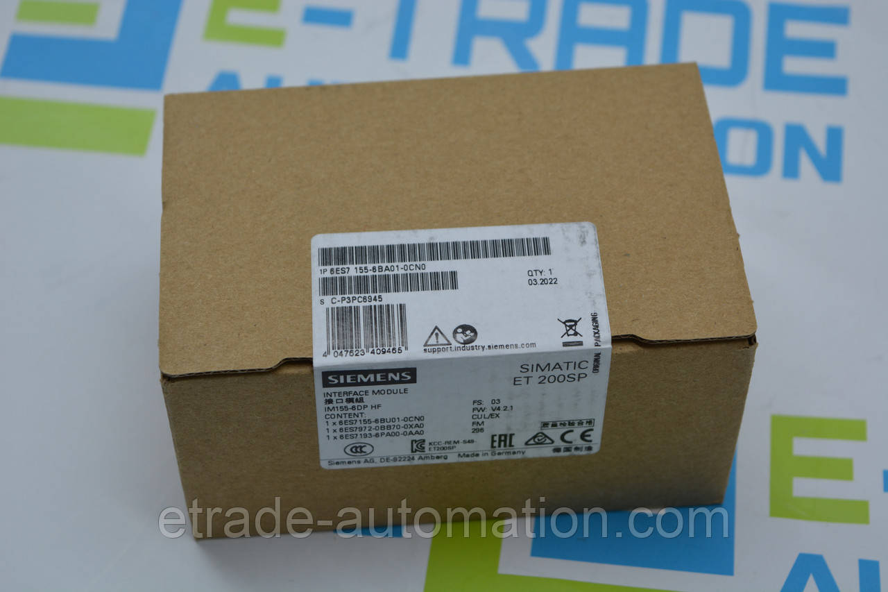 Модуль введення-виведення Siemens  6ES7155-6BA01-0CN0
