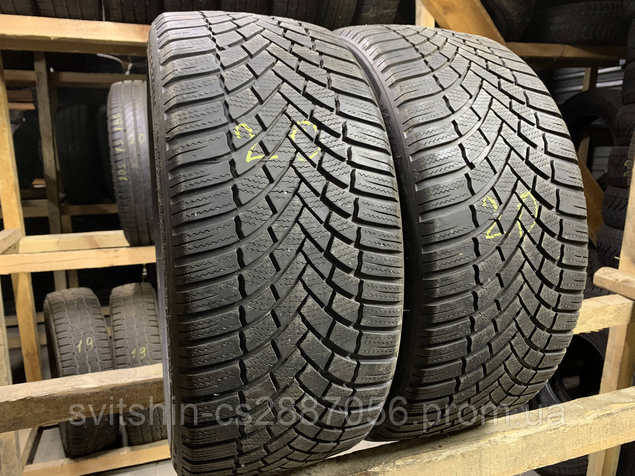 Зимова пара 225/40R18 Bridgestone Blizzak LM 005 20рік, фото 1