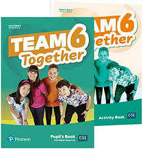 Комплект Team Together 6 Pupil's Book + Activity Book (Підручник + зошит) Pearson