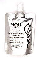 Осветляющие сливки You Look Professional Hair Bleaching Cream до 7 тонов 250 г