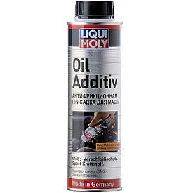 Протизносна присадка з молібденом до системи змащення двигуна Liqui Moly Oil Additiv with MoS2 300мл