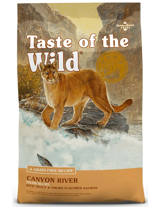Taste of the Wild Canyon River холістик корм для котів 2 кг (форель и лосось)