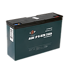 Акумулятор тяговий AGM LogicPower LP 6-DZM-35Ah  (12V-35Ah)