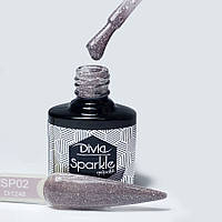 Divia Гель-лак светоотражающий Divia Sparkle №SP02, 7,3 мл