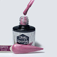 Divia Гель-лак светоотражающий Divia Sparkle №SP03, 7,3 мл