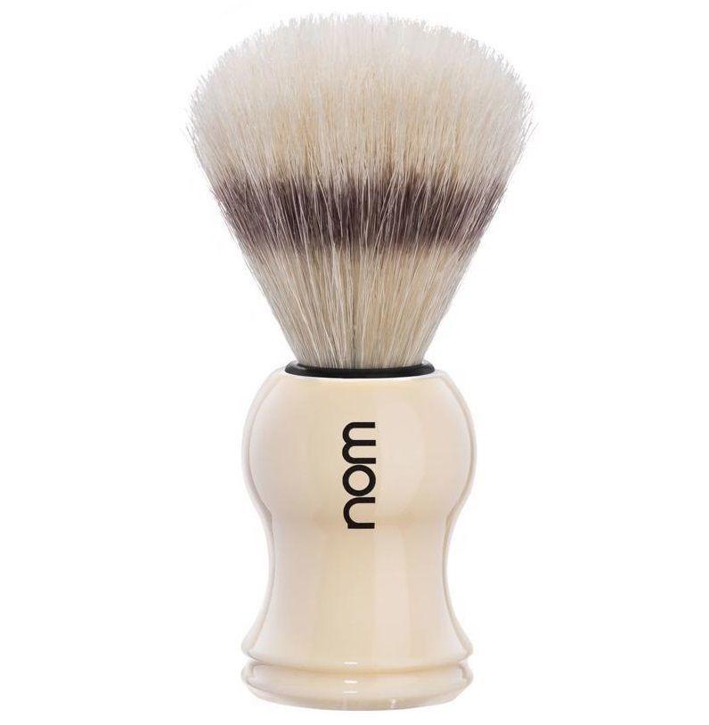 Помазок для гоління Nom Shaving Brush Bristle Handle Plastic