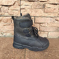 Черевики зимові з золотим шнурком