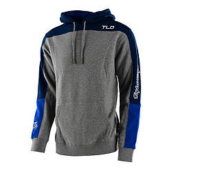 Худи TLD Holeshot Pullover Hoodie Heather [Gray/Blue] XL, S, Худі, Чоловічий