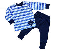 Комплект детской одежды (кофта + штаны) 80 размер для мальчиков 1 год