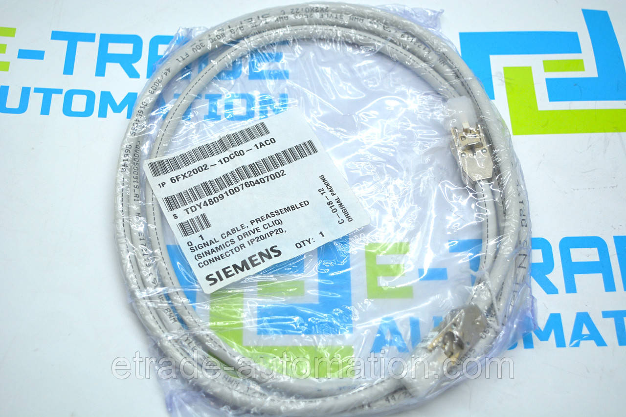 Кабель Siemens 6FX2002-1DC00-1AC0